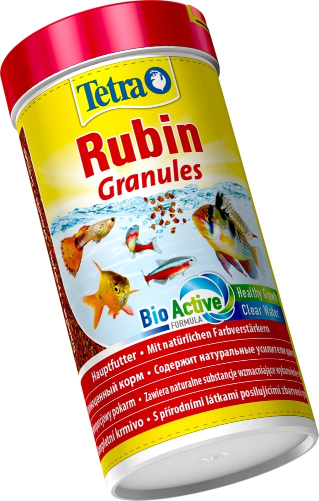 Tetra Rubin granules 250 мл - корм для улучшения окраски рыб (гранулы) Tet-139800 - фото 22724