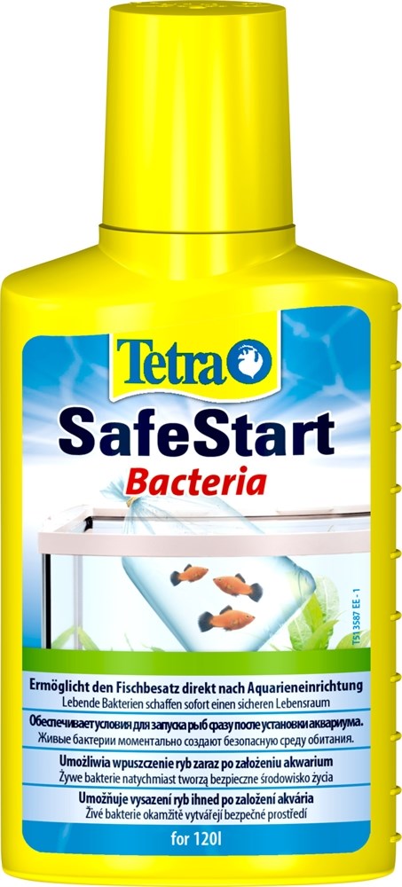 Tetra SafeStart 100 мл - бактериальный препарат для запуска аквариума Tet-161313 - фото 22730