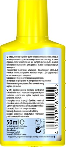 Tetra SafeStart 50 мл - бактериальный препарат для запуска аквариума 161184 - фото 22736