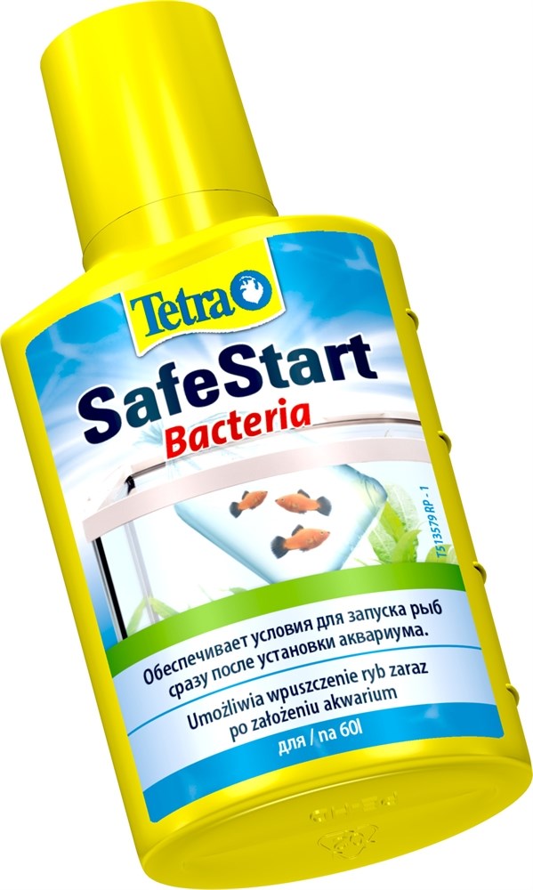 Tetra SafeStart 50 мл - бактериальный препарат для запуска аквариума 161184 - фото 22737