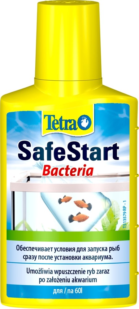 Tetra SafeStart 50 мл - бактериальный препарат для запуска аквариума 161184 - фото 22738