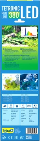 Tetra Tetronic LED Proline 380 - светильник для аквариума, 38 см Tet-273061 - фото 22783