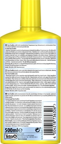 Tetra ToruMin 500 мл - препарат из торфяной вытяжки для аквариумов с рыбой, предпочитающей "чёрную воду" Tet-736306 - фото 22819