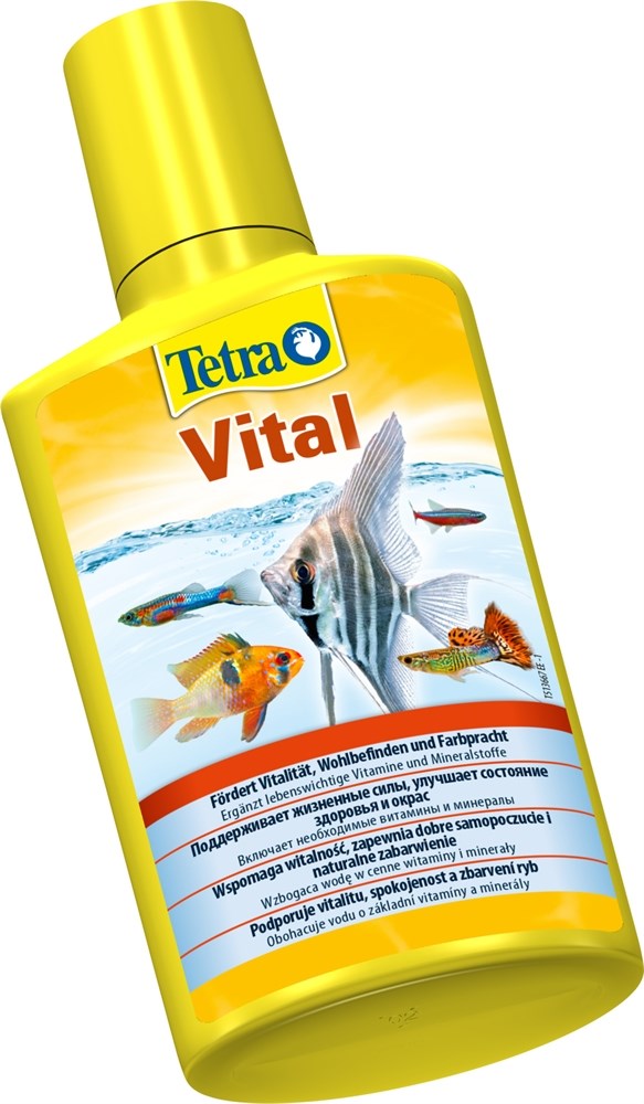 Tetra Vital  250 мл - препарат с витаминами и жизненно важными веществами для здоровья аквариумных рыб Tet-198791 - фото 22824