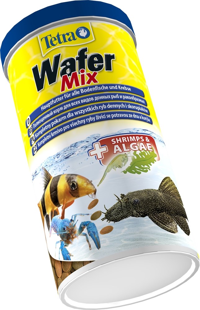 Tetra Wafer Mix 1 л - корм для донных рыб и ракообразных Tet-204256 - фото 22838
