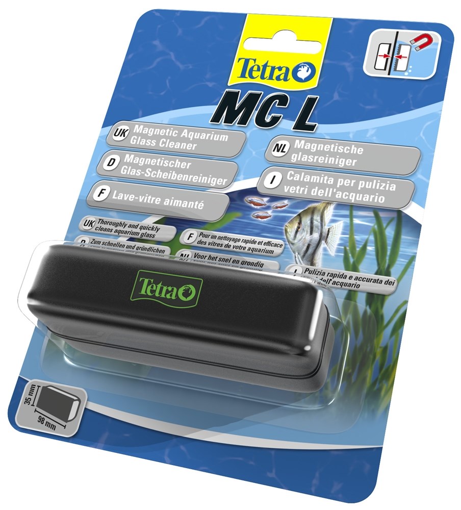 Tetra магнитный скребок 'L' для аквариумов с толщиной стекла до 10 мм 239333 - фото 22920