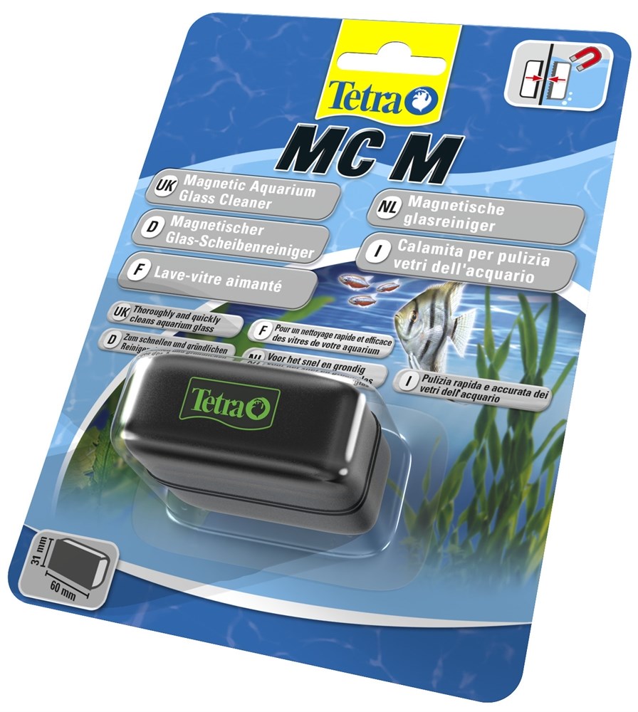 Tetra магнитный скребок 'M' для аквариумов с толщиной стекла до 5 мм 239302 - фото 22923