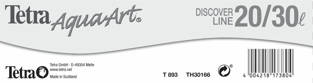 Tetra тумба для аквариумов  AquaArt 20 и 30 л белая 215221 - фото 22953