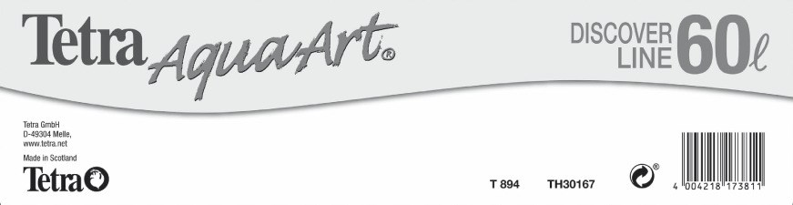 Tetra тумба для аквариумов  AquaArt 60 белая Tet-215474 - фото 22956