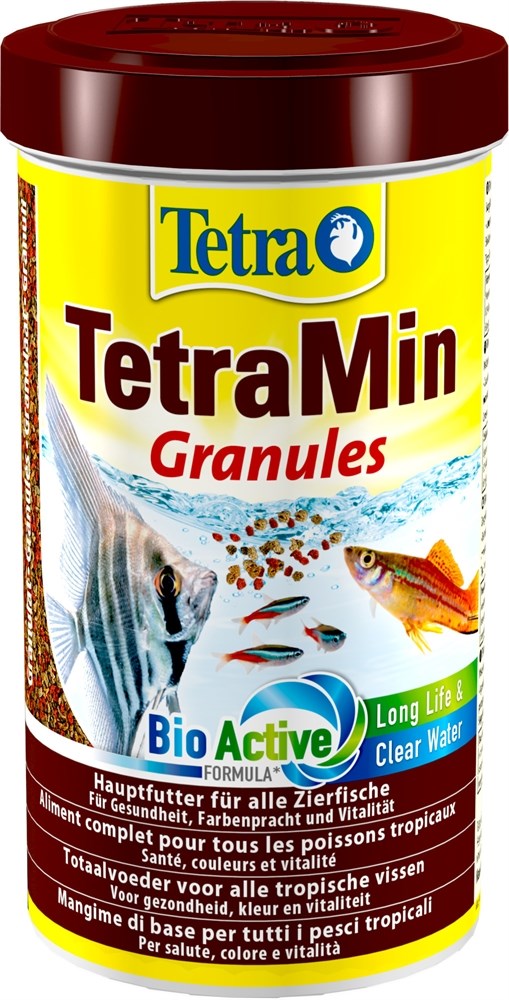 TetraMin Granulat гранулы 500 мл - универсальный корм для тропических рыб Tet-240568 - фото 23001