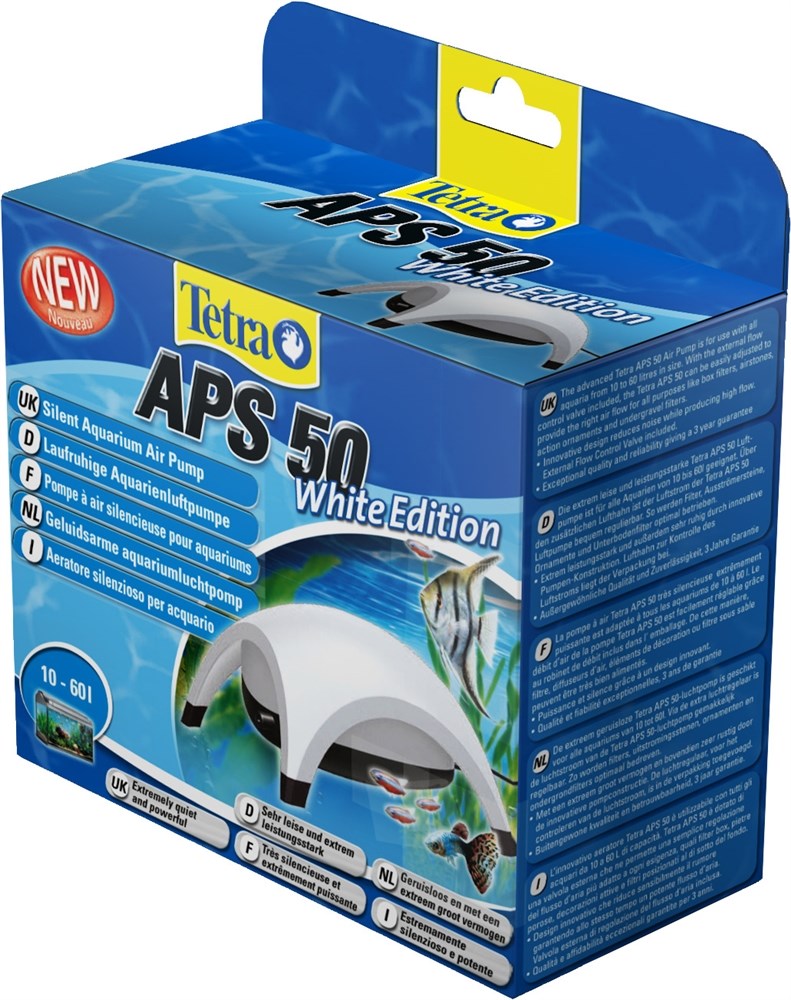 Tetratec APS  50 (белый) - компрессор для аквариума Tet-212404 - фото 23104
