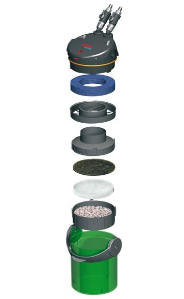 Eheim Ecco Pro 130 - внешний фильтр для аквариумов до 130 л EM-2032020 - фото 23602