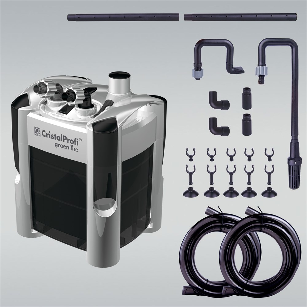 JBL CristalProfi e402 greenline+ - внешний фильтр для аквариумов объемом 40-120 л 282.6028000 - фото 23611