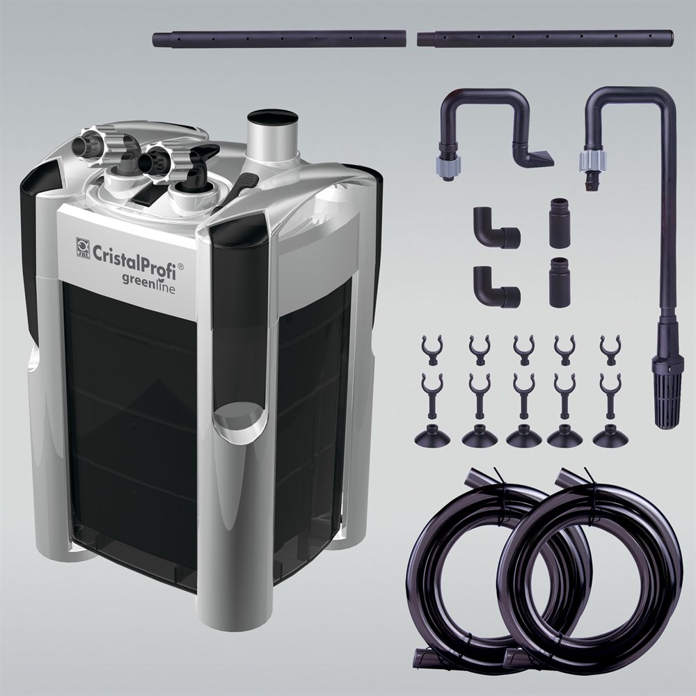 JBL CristalProfi e702 greenline+ - внешний фильтр для аквариумов объемом 60-200 л 282.6028100 - фото 23613