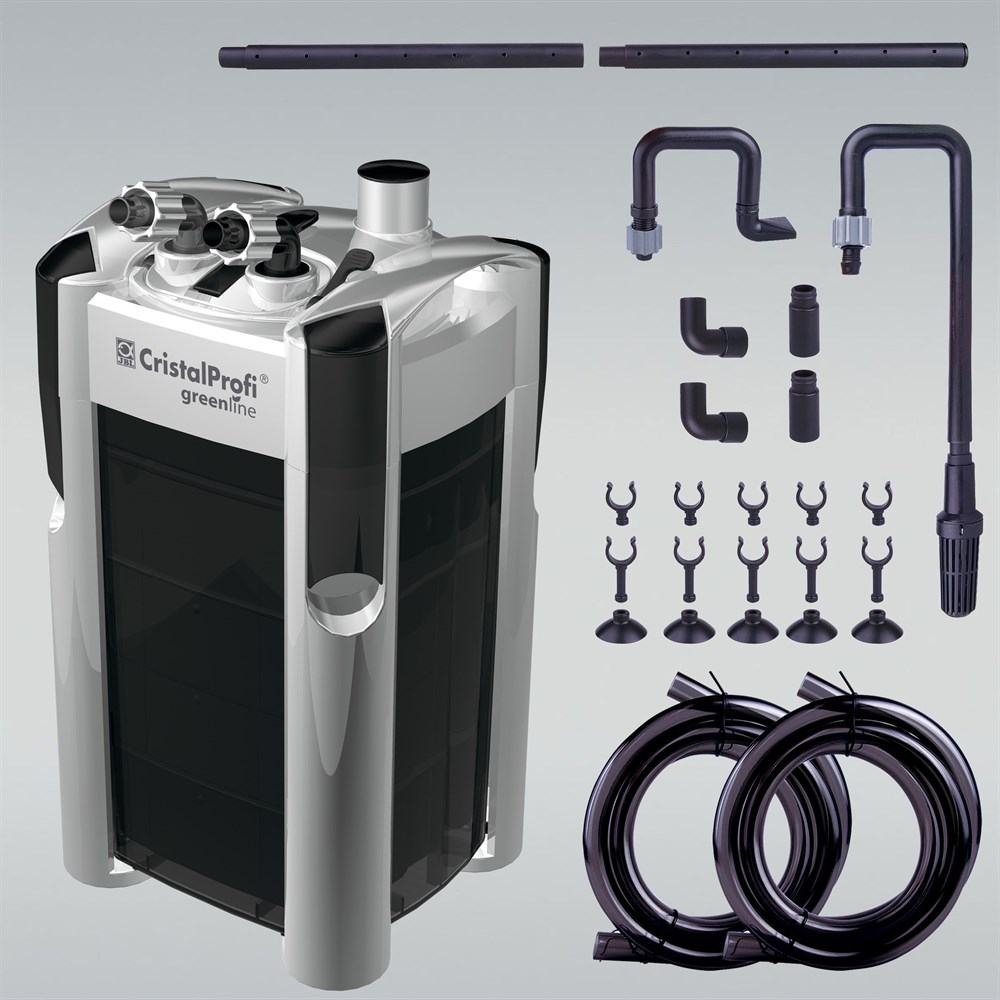 JBL CristalProfi e902 greenline+ - внешний фильтр для аквариумов объемом 90-300 л 282.6028200 - фото 23615