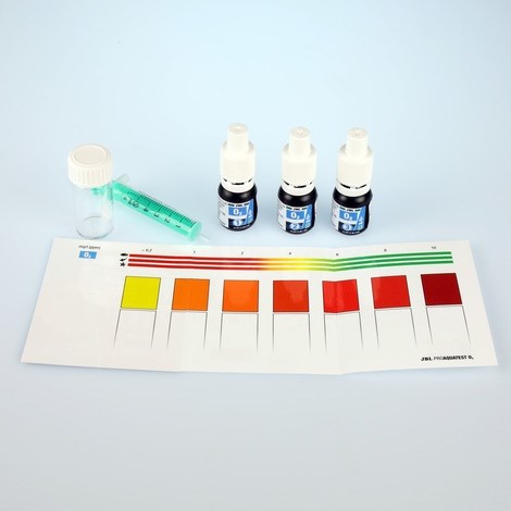 JBL Oxygen Test O2 New Formula (Экономичная упаковка) - экспресс-тест для определения содержания кислорода в пресноводных / морских аквариумах и прудах 282.2411200 - фото 23842