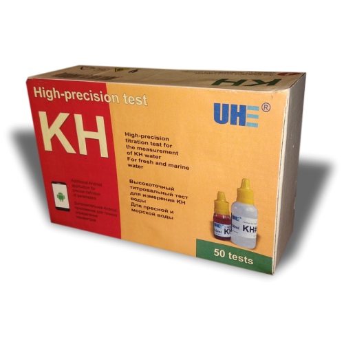 UHE KH test - тест для определения карбонатной жёсткости (kH) воды UKH - фото 23923