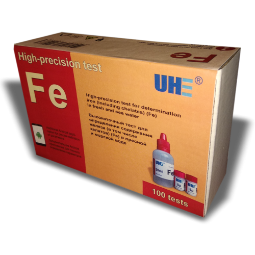 UHE Fe test - тест для определения концентрации железа в воде UFE - фото 23930