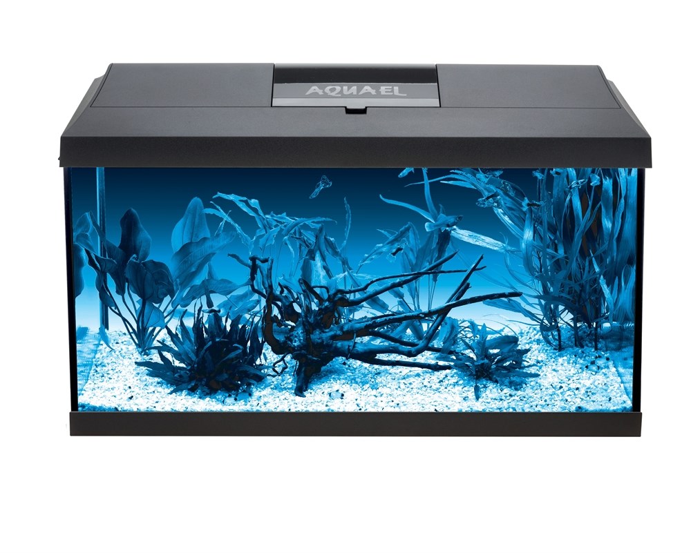 AQUAEL Leddy Set Plus 40 Day&Night 25 л аквариум черный, прямоугольный, с 2-режимным освещением день/ночь 124530 - фото 24344