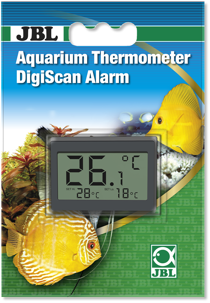 JBL Aquarium Thermometer DigiScan Alarm 18 28 1 725