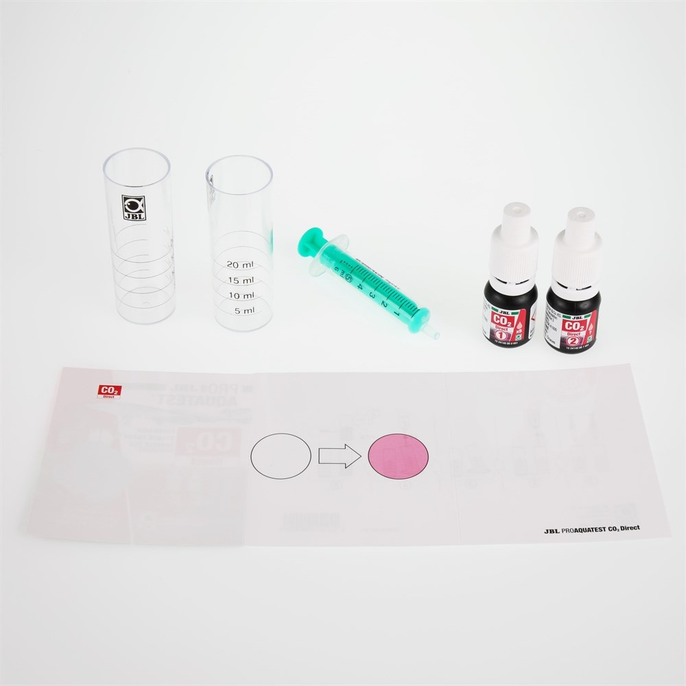 JBL CO2 Direct Test-Set - Быстрый тест для мгновенного измерения содержания CO2 в воде срок годности 10/23 282.2414000 - фото 24617