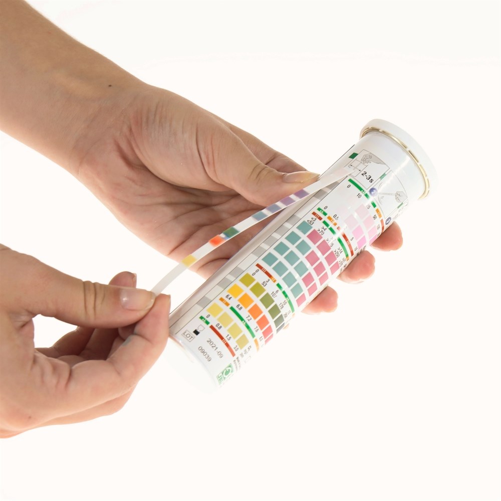 JBL EasyTest 7-in-1 (50 полосок) - тестовые полоски для быстрой проверки 7 основных параметров воды 282.2414400 - фото 24632