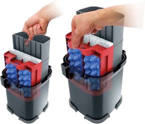 Fluval 407 - внешний фильтр для аквариумов от 150 до 500 литров H044940 - фото 25350