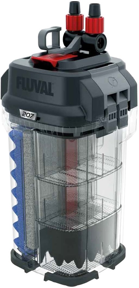 Fluval 207 - внешний фильтр для аквариумов от 60 до 220 литров A-444 - фото 25368