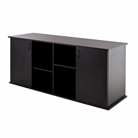 Aquaplus аквариум П-450 LUX цвет - венге - (150*50*60) + крышка 150x50 4*36Вт - с тумбой 83552+a13108 - фото 25708