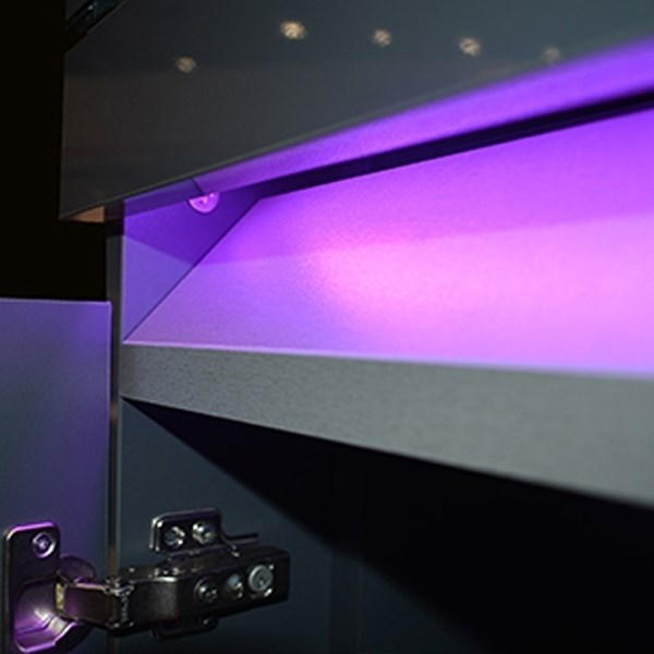 EHEIM incpiria 430л белый, фасады сосна  - комплект аквариум с тумбой, тумба с декоративной LED подсветкой EM-694111 - фото 25804