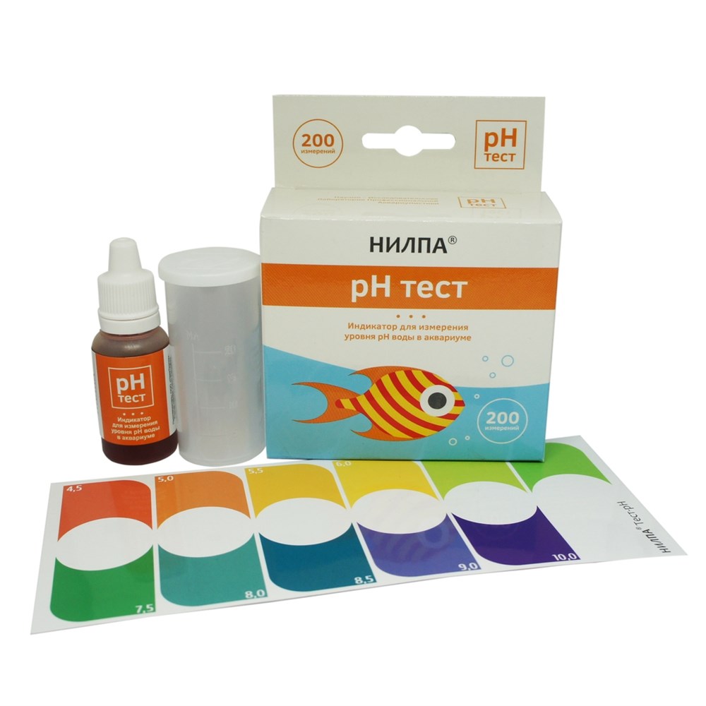 НИЛПА pH-тест - тест для определения pH воды 650270 - фото 25868