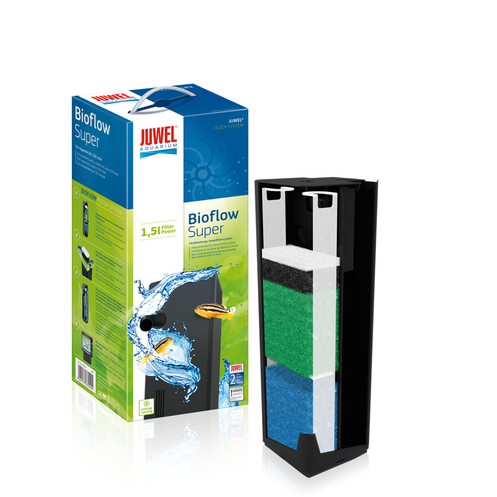 Juwel Bioflow Super 400л/ч - внутренний фильтр для аквариумов до 150 литров Juw-87040 - фото 25920
