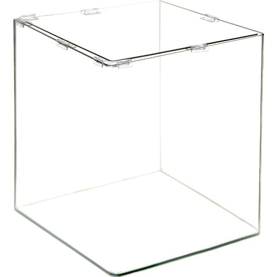 Dennerle NanoCube 10 литров - аквариум, передние углы скруглённые (передняя и боковые стенки из единого стекла) Den-5575 - фото 26496