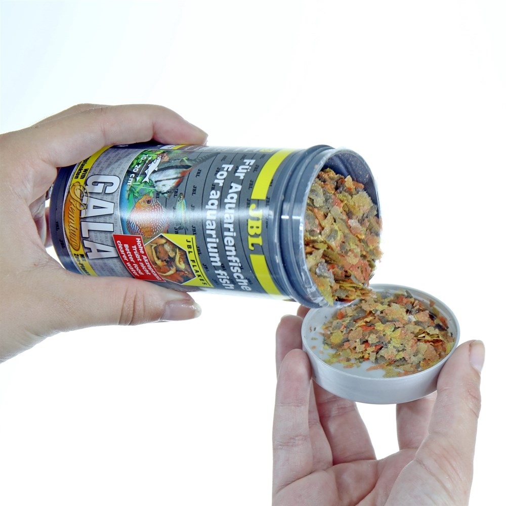 JBL Gala 250 мл. (30 г.) - Новый сновной корм класса премиум в форме хлопьев для профессионалов 282.4043100 - фото 26595