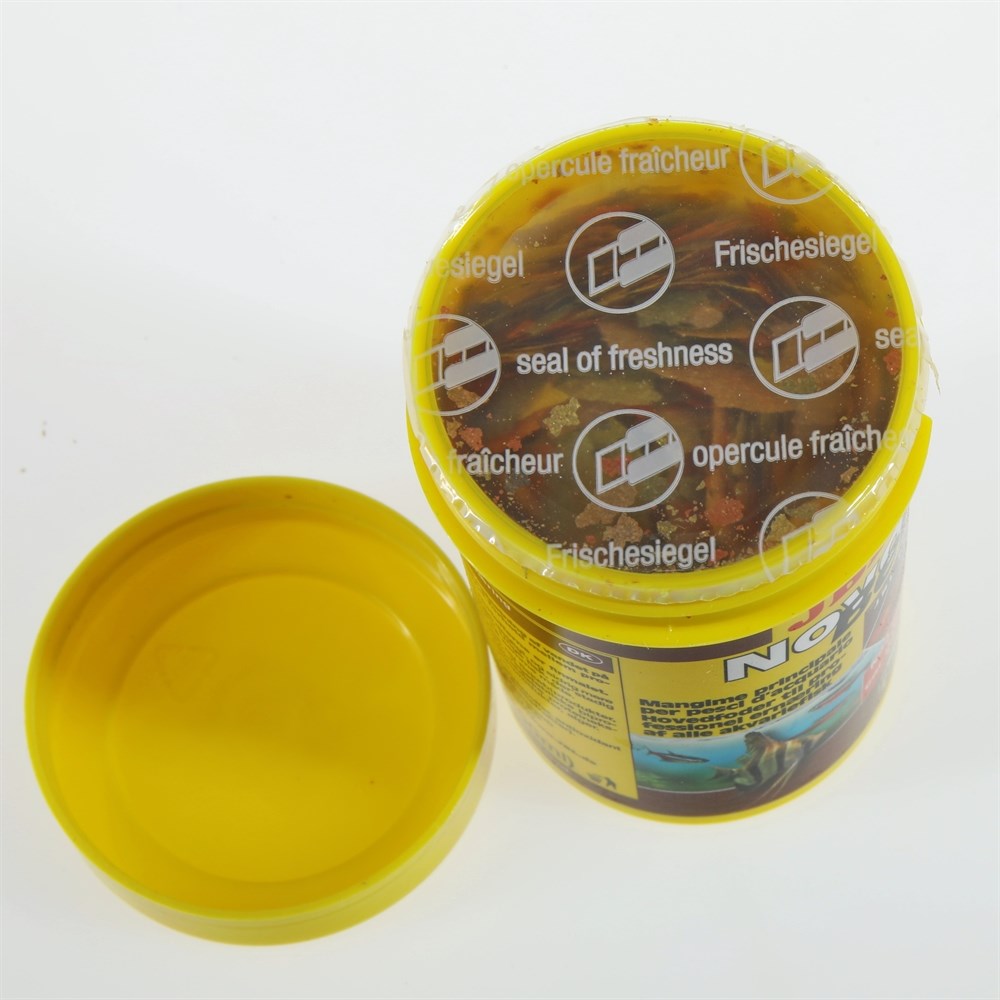 JBL NovoBel 100 мл. (16 г.) - Основной корм в форме хлопьев для всех аквариумных рыб 282.3012059 - фото 26625