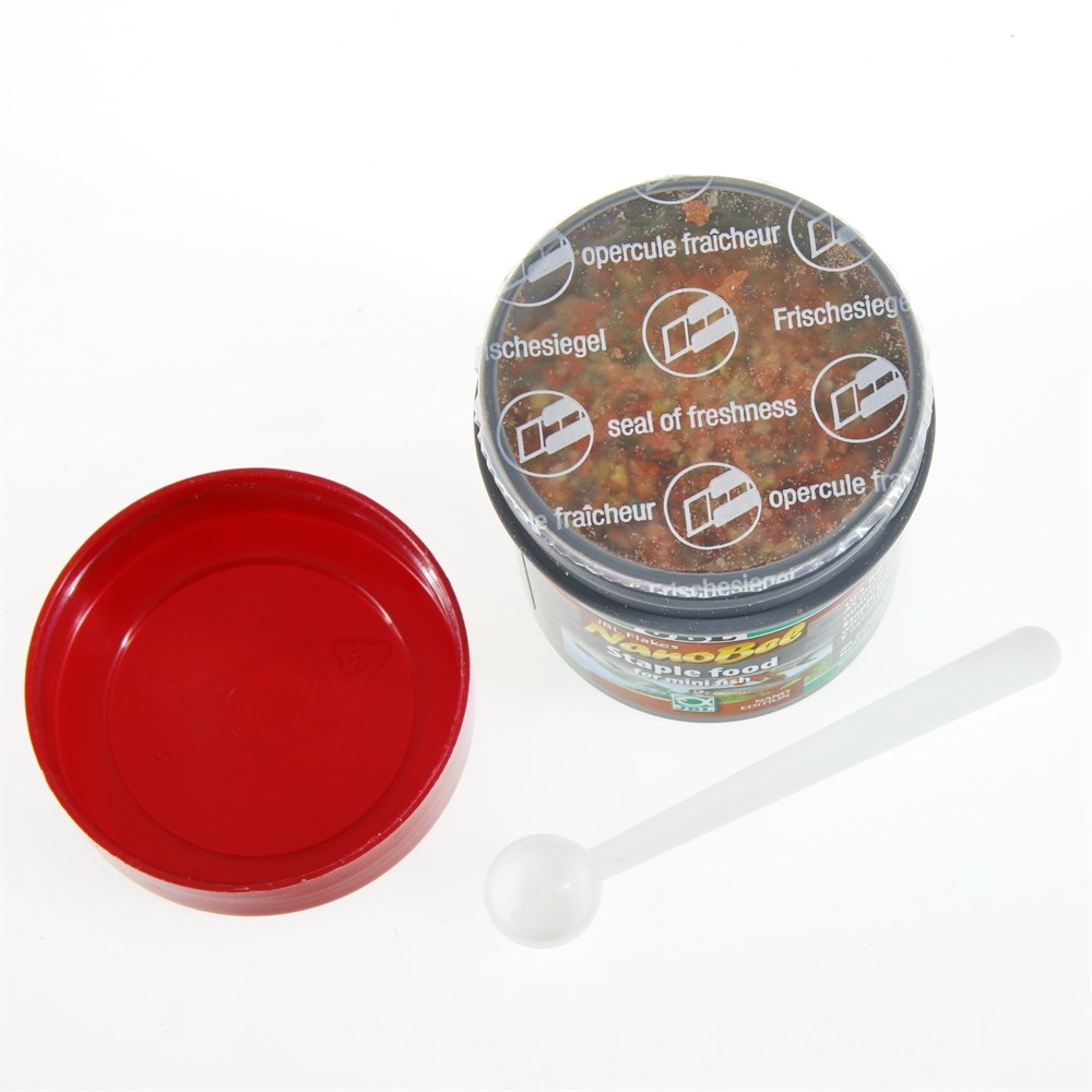 JBL NanoBel 60 мл - Основной корм в форме мини-хлопьев для маленьких рыб в нано-аквариумах 282.2317100 - фото 26637