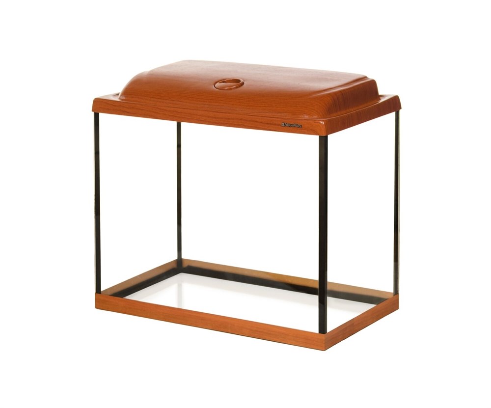 Aquaplus аквариум П60 / 55л прямой Итальянский орех LED (50*30*40)+Крышка, свет: LEDDY TUBE Retro Fit Sunny 8вт, стекло 5/5 991578 - фото 26731