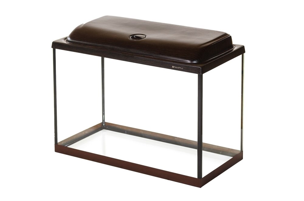 Aquaplus аквариум П72 / 66л прямой Венге LED (60*30*40)+Крышка, лампа LEDDY TUBE Retro Fit Sunny 1*10Вт, стекло 5/5 991721 - фото 26738