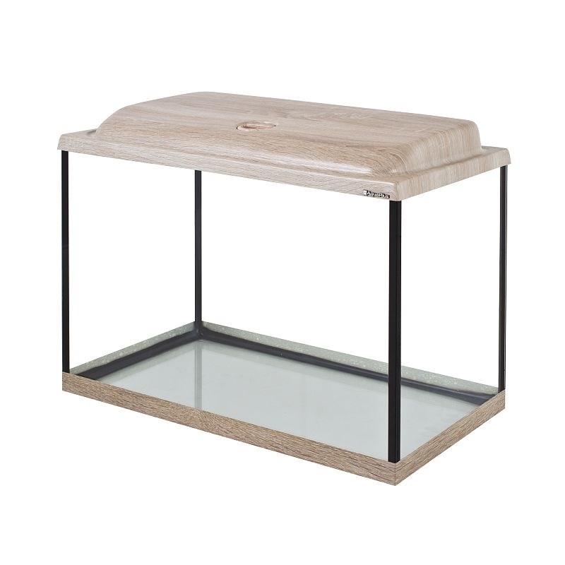 Aquaplus аквариум П72 / 66л прямой Дуб сонома LED (60*30*40)+Крышка, лампа LEDDY TUBE Retro Fit Sunny 1*10Вт, стекло 5/5 991769 - фото 26741