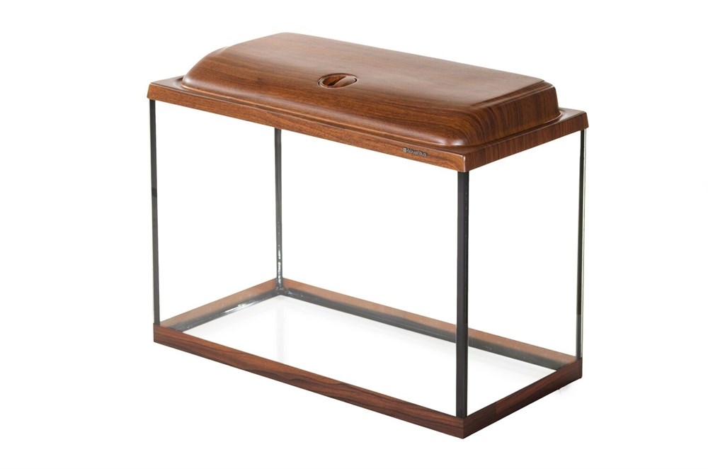 Aquaplus аквариум П72 / 66л прямой Орех LED (60*30*40)+Крышка, лампа LEDDY TUBE Retro Fit Sunny 1*10Вт, стекло 5/5 991806 - фото 26752