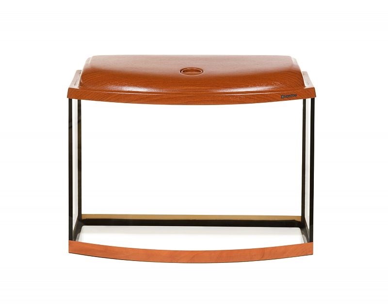 Aquaplus аквариум Ф70 / 62л фигурный Итальянский орех LED (60*30*40)+Крышка, свет: LEDDY TUBE Retro Fit Sunny 10Вт, стекло 5/5 (Аква Плюс) 992179 - фото 26813