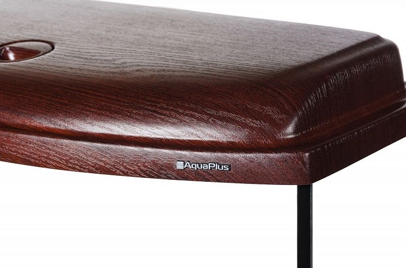 Aquaplus аквариум Ф70 / 62л фигурный Махагон LED (60*30*40)+Крышка, свет: LEDDY TUBE Retro Fit Sunny 10Вт, стекло 5/5 (Аква Плюс) 992186 - фото 26819