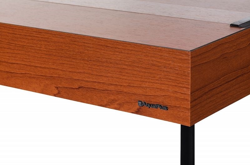 Aquaplus аквариум LUX П100 / 96л прямой Итальянский орех LED (70*30*56)+Крышка, светильник LEDDY TUBE Retro Fit Sunny 1*16Вт, стекло 6/6 a18837 - фото 26838