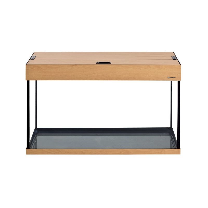 Aquaplus аквариум LUX П120 / 115л прямой Бук LED (80*35*49)+Крышка, светильник LEDDY TUBE Retro Fit Sunny 1*16 Вт, стекло 6/6 a18905 - фото 26846