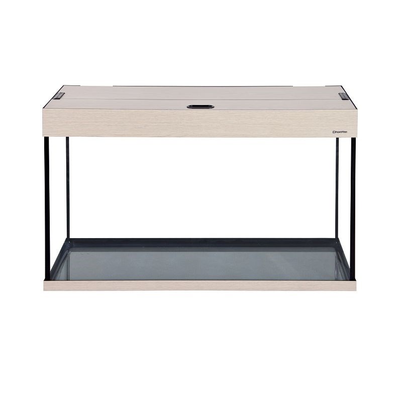 Aquaplus аквариум LUX П120 / 115л прямой Выбеленный дуб LED (80*35*49)+Крышка, светильник LEDDY TUBE Retro Fit Sunny 1*16 Вт, стекло 6/6 a18929 - фото 26852