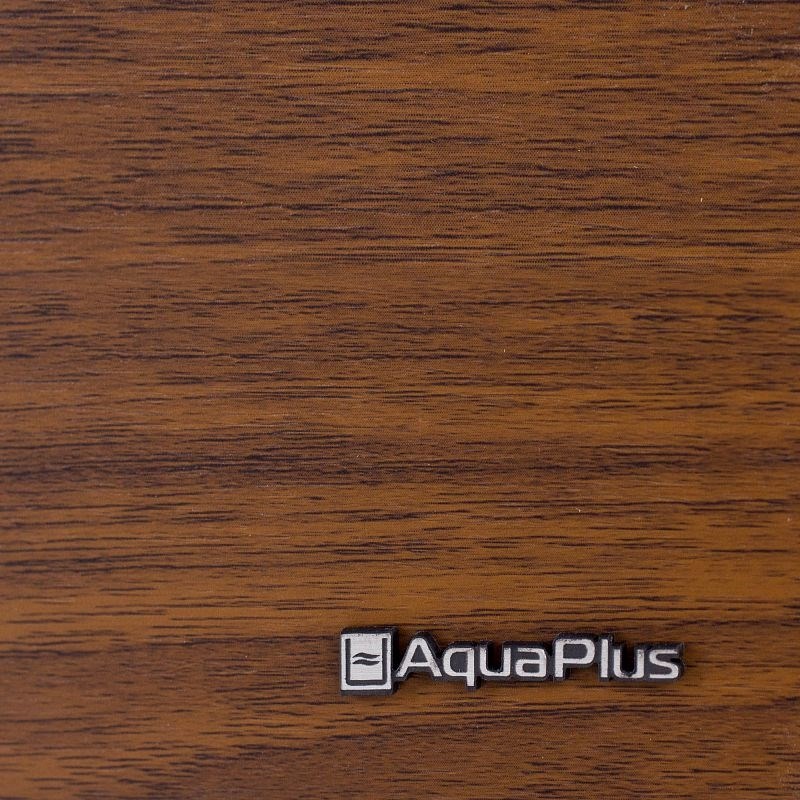 Aquaplus аквариум LUX П264 / 240л прямой Орех LED (120*40*61)+Крышка, светильник LEDDY TUBE Retro Fit Sunny 2*18 Вт, стекло 8/8 a19391 - фото 26880