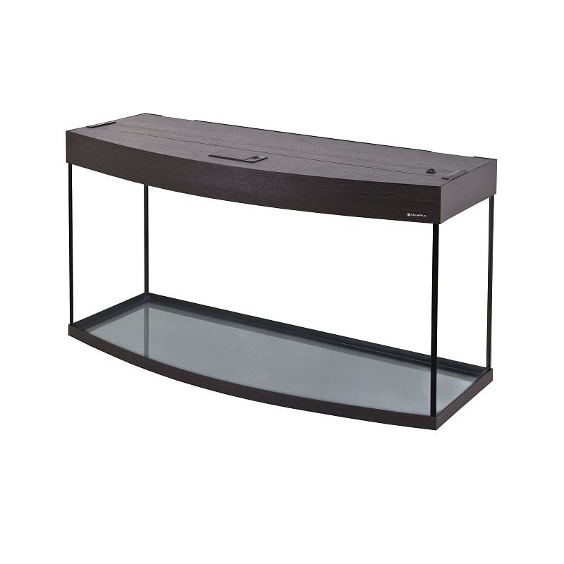 Aquaplus аквариум LUX Ф170 / 170л фигурный Венге LED (100*40*56)+Крышка, свет  LEDDY TUBE Retro Fit Sunny 2*18 Вт, стекло 6/8 992827 - фото 26904