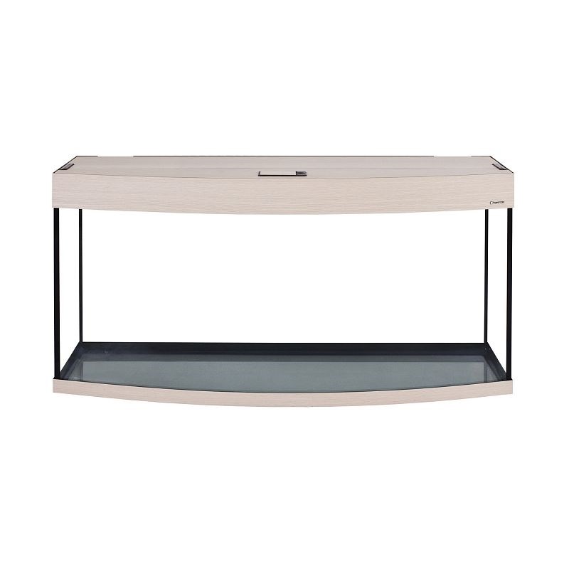 Aquaplus аквариум LUX  Ф245 / 225л фигурный Выбеленный дуб LED (120*40*61), свет LEDDY TUBE Retro Fit Sunny 2х18 W, стекло 8/8 a90366 - фото 26917