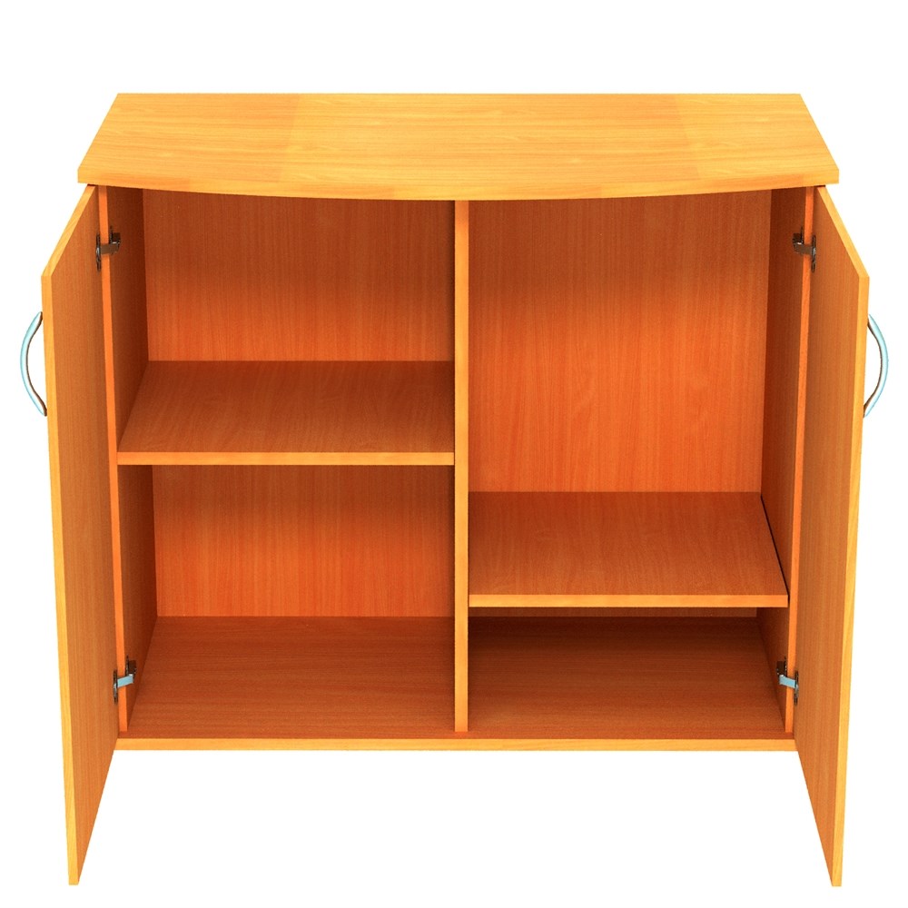 Тумба фигурная   80*35*72 бук, две дверки ДСП, модель 2016 218769 - фото 26961