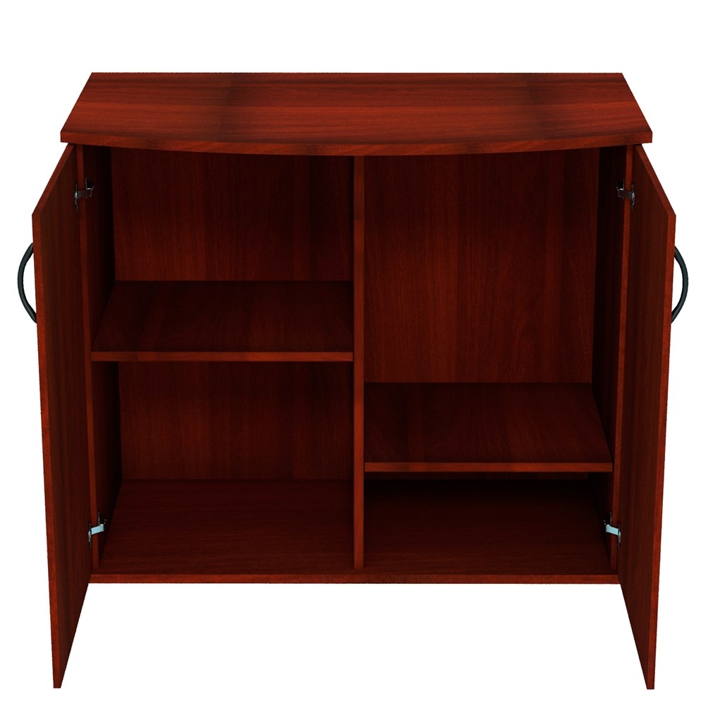 Тумба фигурная   80*35*72 итал. орех, две дверки ДСП, модель 2016 218813 - фото 26964